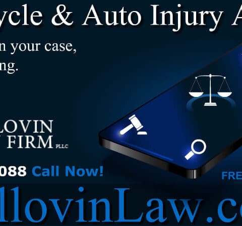 Motorcycle and auto accidents Attorney